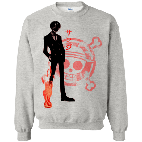 Sweatshirts Ash / Small Black leg Crewneck Sweatshirt