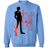 Sweatshirts Carolina Blue / Small Black leg Crewneck Sweatshirt