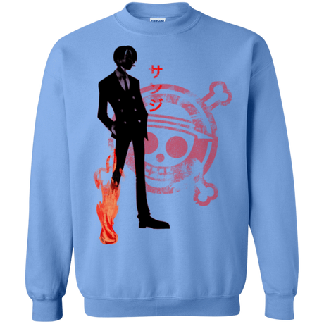 Sweatshirts Carolina Blue / Small Black leg Crewneck Sweatshirt