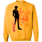 Sweatshirts Gold / Small Black leg Crewneck Sweatshirt