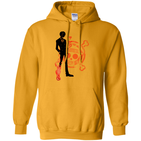 Sweatshirts Gold / Small Black leg Pullover Hoodie