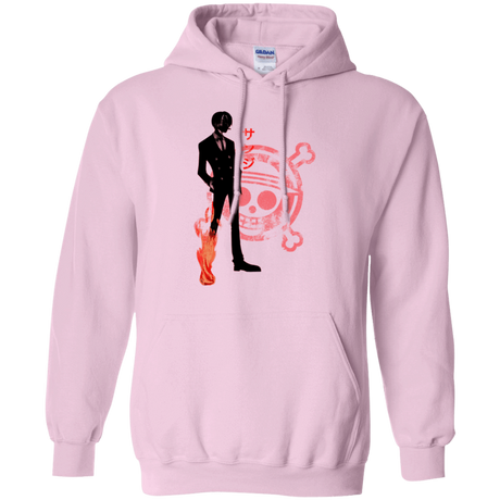 Sweatshirts Light Pink / Small Black leg Pullover Hoodie