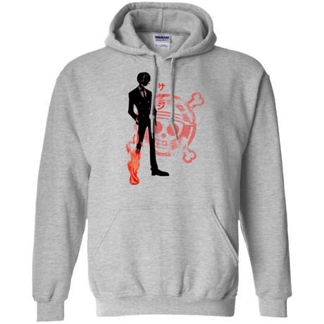 Sweatshirts Sport Grey / Small Black leg Pullover Hoodie