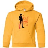 Sweatshirts Gold / YS Black leg Youth Hoodie