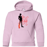 Sweatshirts Light Pink / YS Black leg Youth Hoodie