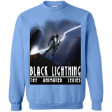 Sweatshirts Carolina Blue / S Black Lightning Series Crewneck Sweatshirt