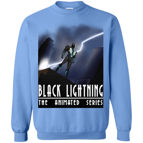 Sweatshirts Carolina Blue / S Black Lightning Series Crewneck Sweatshirt