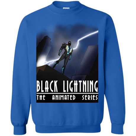 Sweatshirts Royal / S Black Lightning Series Crewneck Sweatshirt