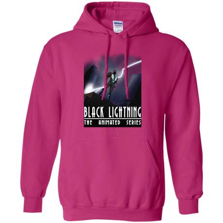 Sweatshirts Heliconia / S Black Lightning Series Pullover Hoodie