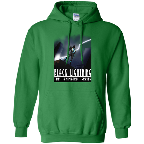 Sweatshirts Irish Green / S Black Lightning Series Pullover Hoodie