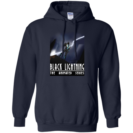 Sweatshirts Navy / S Black Lightning Series Pullover Hoodie