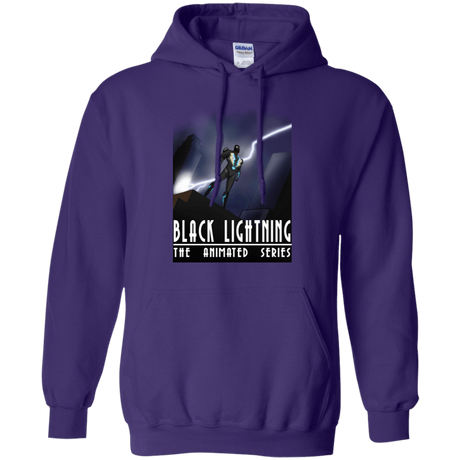 Sweatshirts Purple / S Black Lightning Series Pullover Hoodie