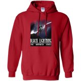 Sweatshirts Red / S Black Lightning Series Pullover Hoodie