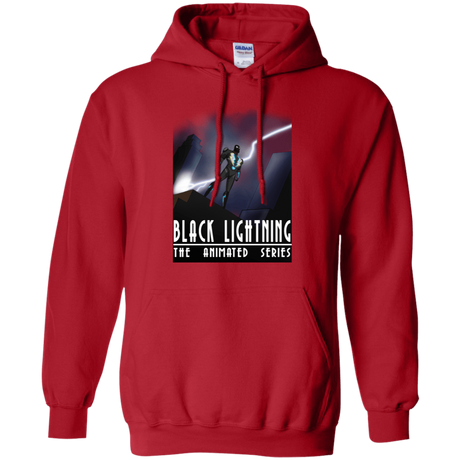 Sweatshirts Red / S Black Lightning Series Pullover Hoodie