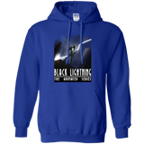 Sweatshirts Royal / S Black Lightning Series Pullover Hoodie