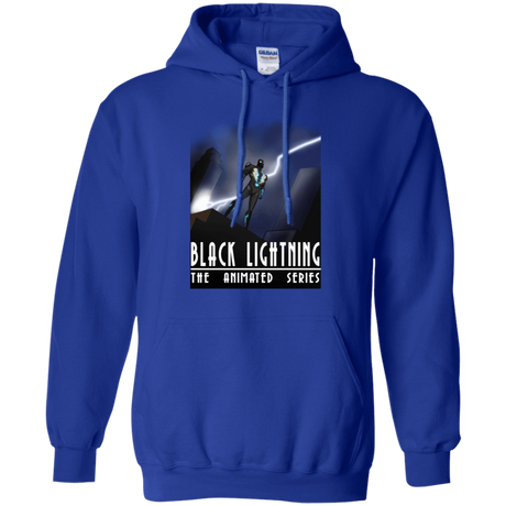 Sweatshirts Royal / S Black Lightning Series Pullover Hoodie