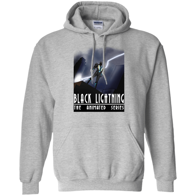 Sweatshirts Sport Grey / S Black Lightning Series Pullover Hoodie