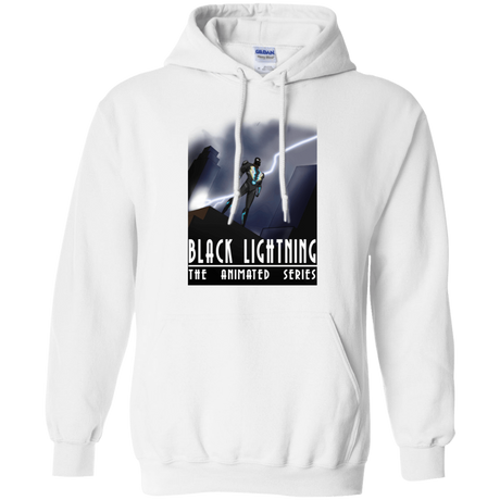 Sweatshirts White / S Black Lightning Series Pullover Hoodie