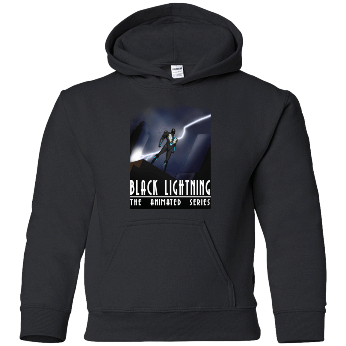 Sweatshirts Black / YS Black Lightning Series Youth Hoodie