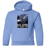 Sweatshirts Carolina Blue / YS Black Lightning Series Youth Hoodie