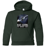 Sweatshirts Forest Green / YS Black Lightning Series Youth Hoodie