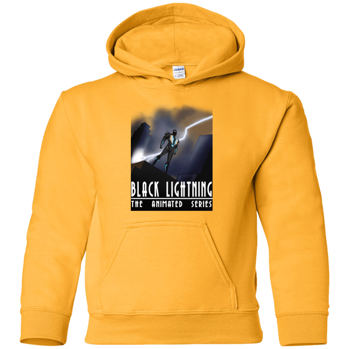 Sweatshirts Gold / YS Black Lightning Series Youth Hoodie