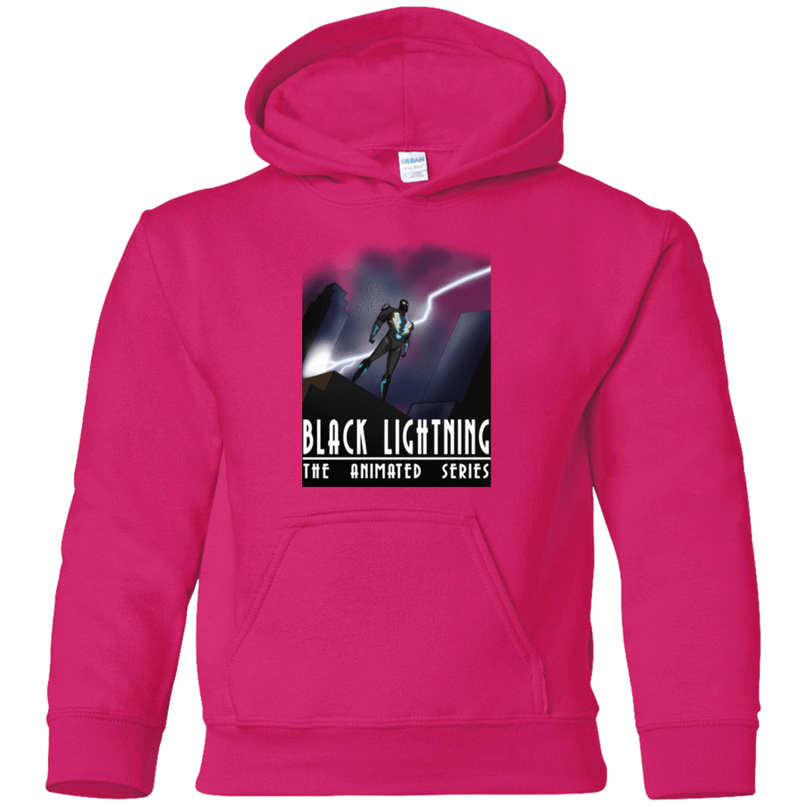 Sweatshirts Heliconia / YS Black Lightning Series Youth Hoodie
