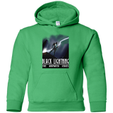 Sweatshirts Irish Green / YS Black Lightning Series Youth Hoodie