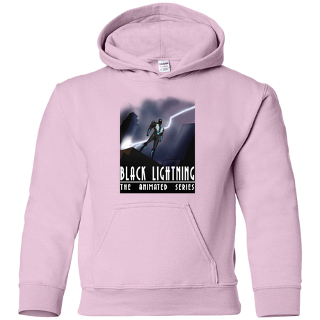 Sweatshirts Light Pink / YS Black Lightning Series Youth Hoodie