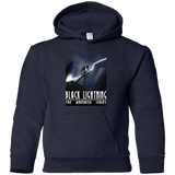 Sweatshirts Navy / YS Black Lightning Series Youth Hoodie