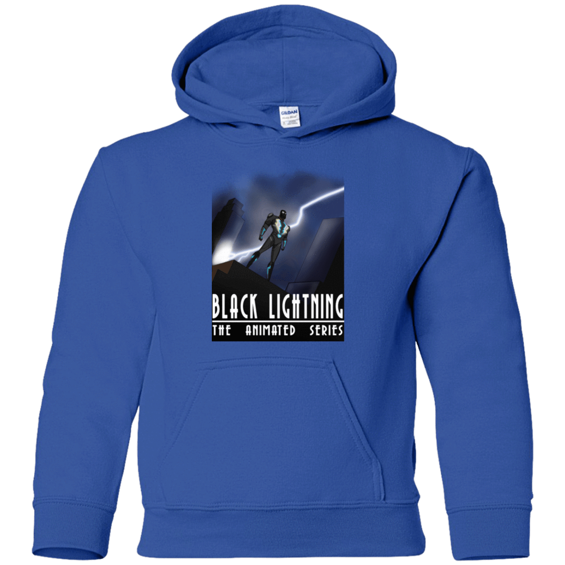 Sweatshirts Royal / YS Black Lightning Series Youth Hoodie