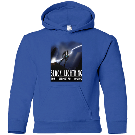 Sweatshirts Royal / YS Black Lightning Series Youth Hoodie
