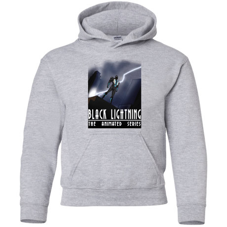 Sweatshirts Sport Grey / YS Black Lightning Series Youth Hoodie