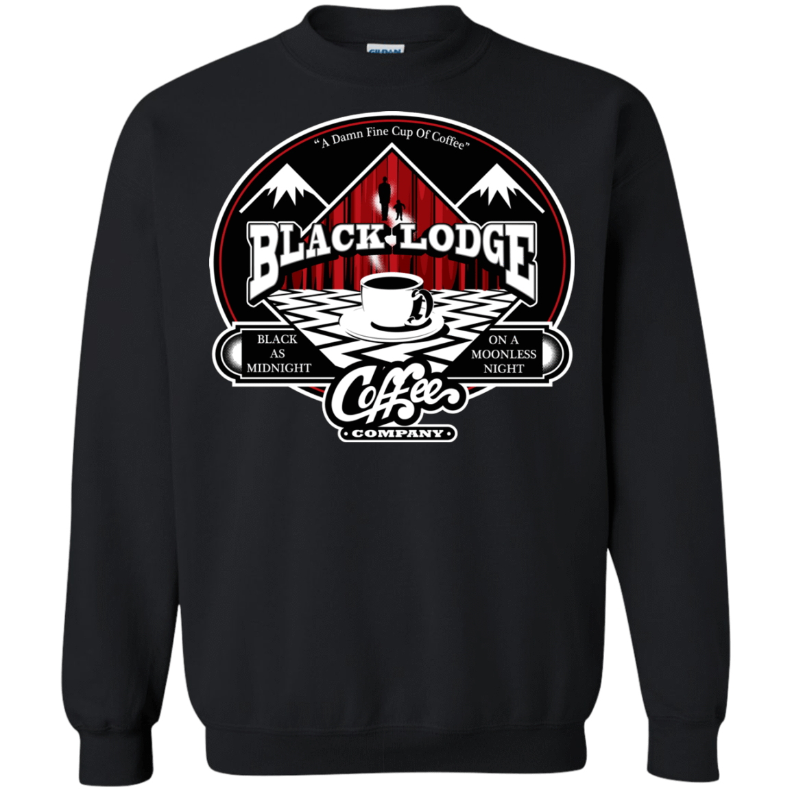 Sweatshirts Black / Small Black Lodge Coffee Company Crewneck Sweatshirt