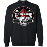Sweatshirts Black / Small Black Lodge Coffee Company Crewneck Sweatshirt