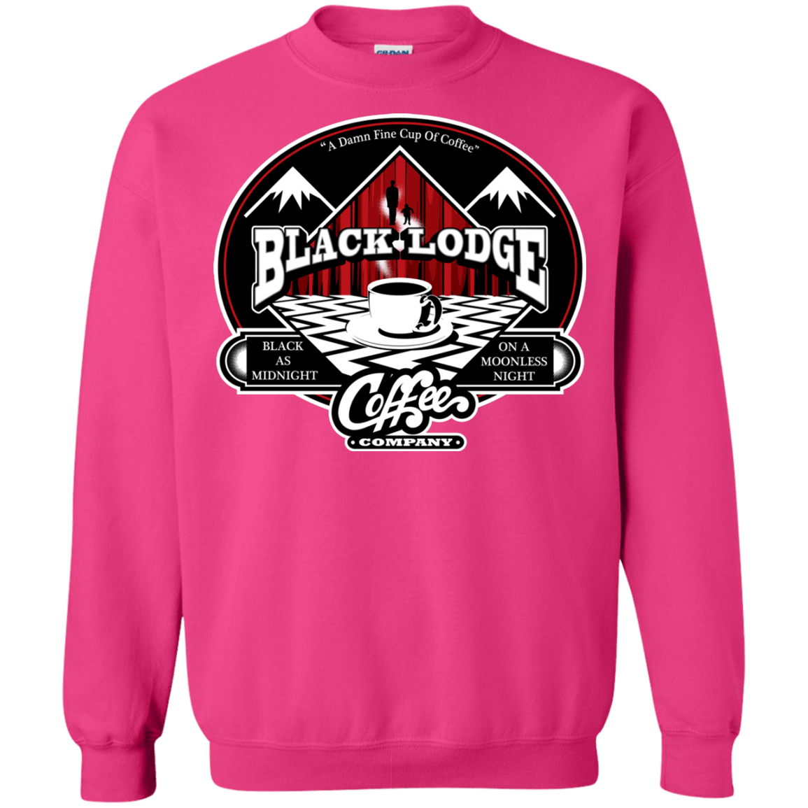 Sweatshirts Heliconia / Small Black Lodge Coffee Company Crewneck Sweatshirt