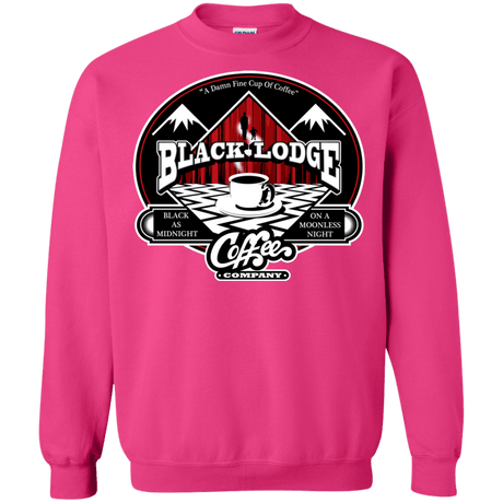 Sweatshirts Heliconia / Small Black Lodge Coffee Company Crewneck Sweatshirt