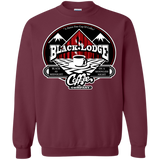 Sweatshirts Maroon / Small Black Lodge Coffee Company Crewneck Sweatshirt