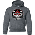 Sweatshirts Dark Heather / YS Black Lodge Coffee Company Youth Hoodie
