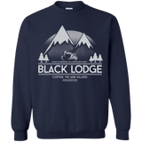 Sweatshirts Navy / Small Black Lodge Crewneck Sweatshirt