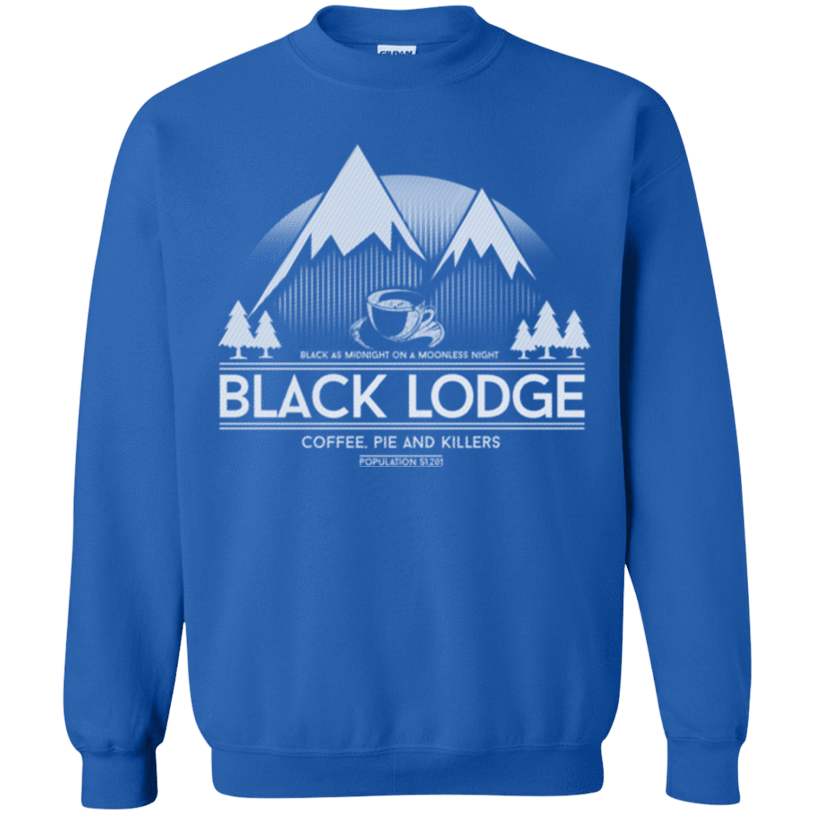 Sweatshirts Royal / Small Black Lodge Crewneck Sweatshirt
