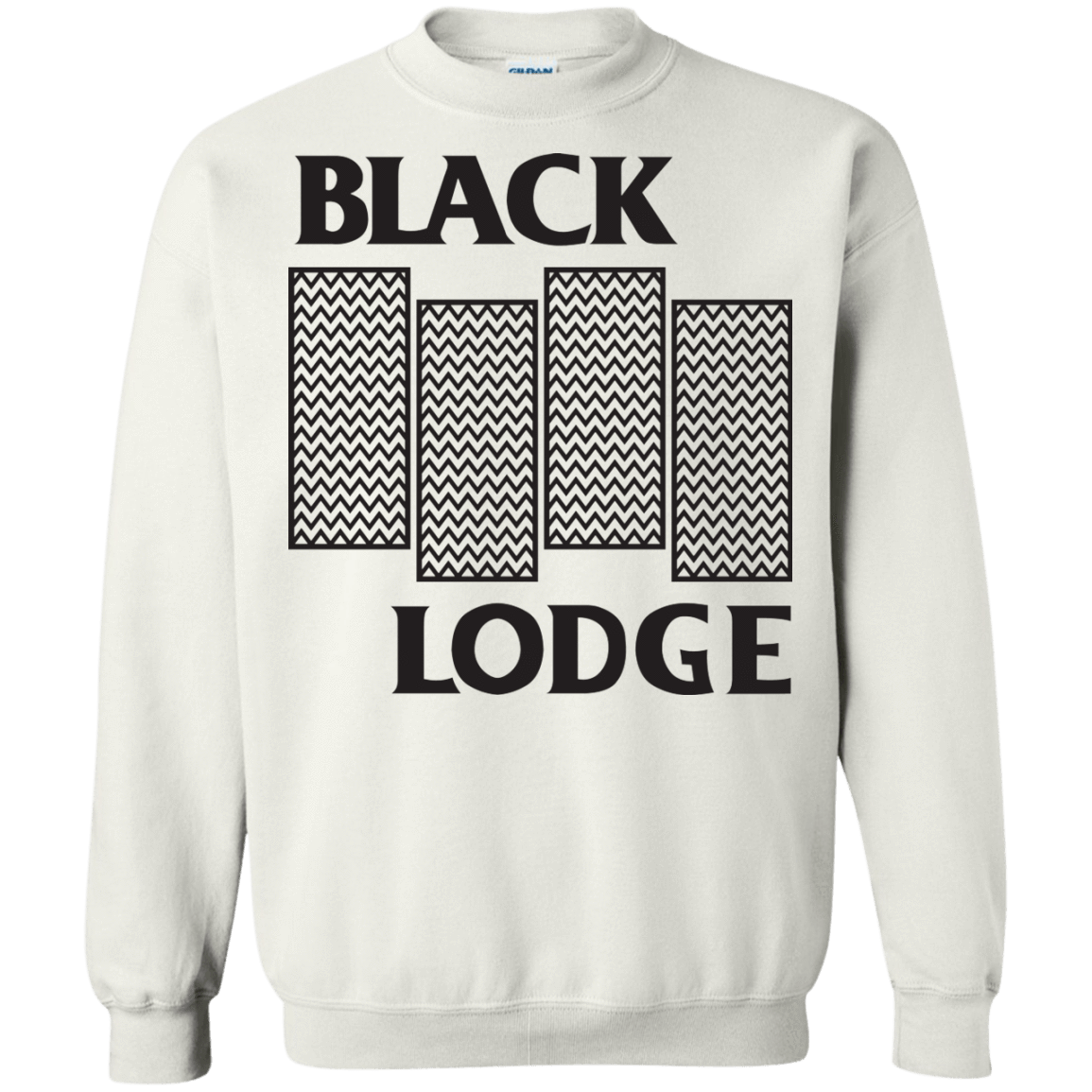 Sweatshirts White / Small BLACK LODGE Crewneck Sweatshirt
