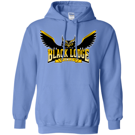 Sweatshirts Carolina Blue / Small Black Lodge Owls Pullover Hoodie