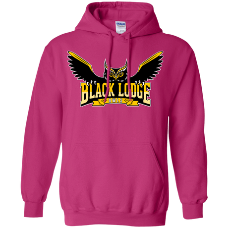 Sweatshirts Heliconia / Small Black Lodge Owls Pullover Hoodie