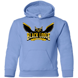 Sweatshirts Carolina Blue / YS Black Lodge Owls Youth Hoodie
