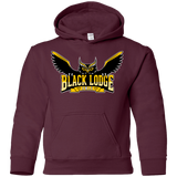 Sweatshirts Maroon / YS Black Lodge Owls Youth Hoodie
