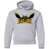 Sweatshirts Sport Grey / YS Black Lodge Owls Youth Hoodie