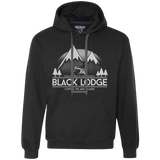 Sweatshirts Black / Small Black Lodge Premium Fleece Hoodie