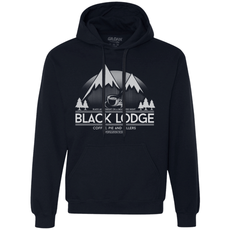 Sweatshirts Navy / Small Black Lodge Premium Fleece Hoodie