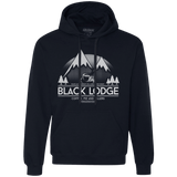 Sweatshirts Navy / Small Black Lodge Premium Fleece Hoodie